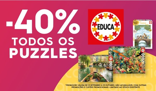 -40% puzzles educa